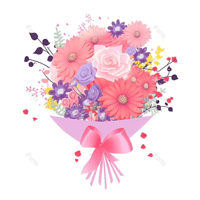 叶子图片,节日元素,母亲节PNG,520免抠素材